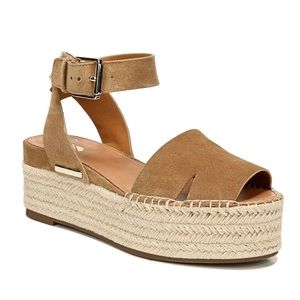 Franco Sarto Lexie Espadrille Wedge Sandals